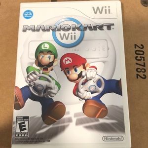 Mario kart game for Wii